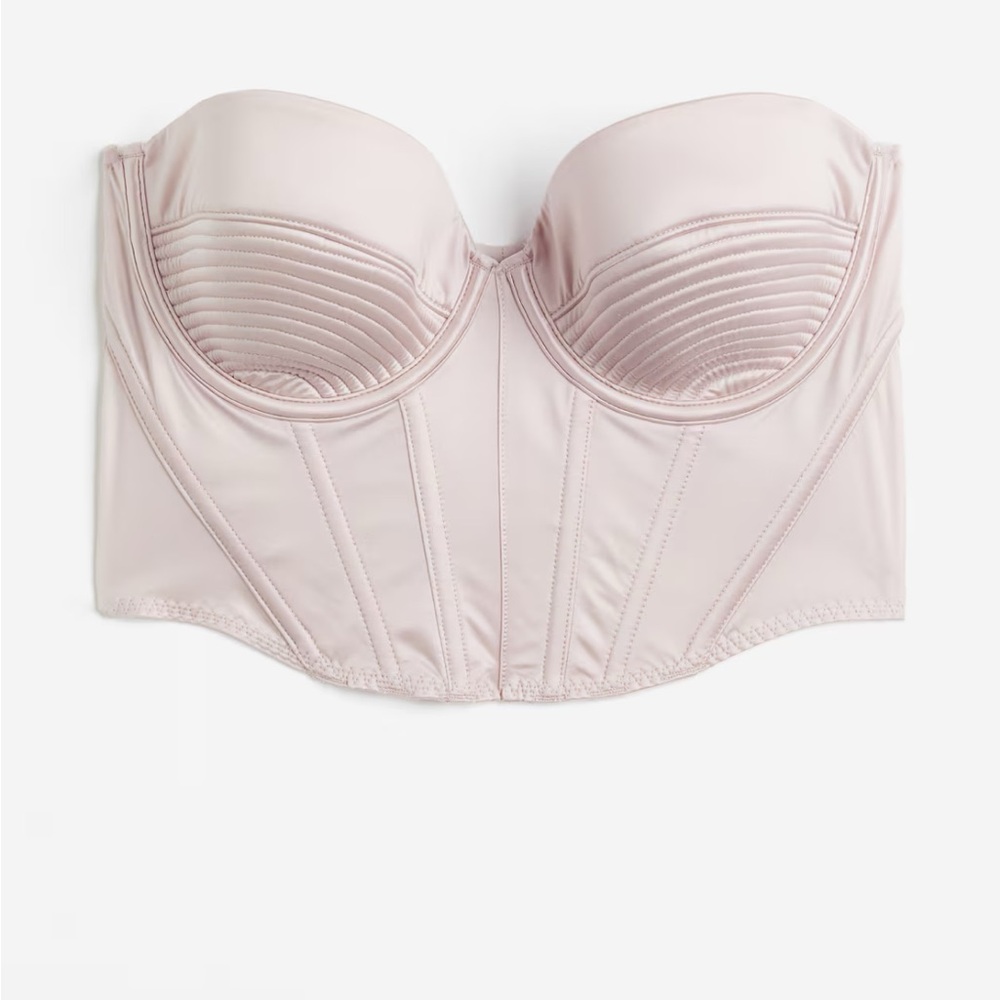 Elegant Blush Bustier